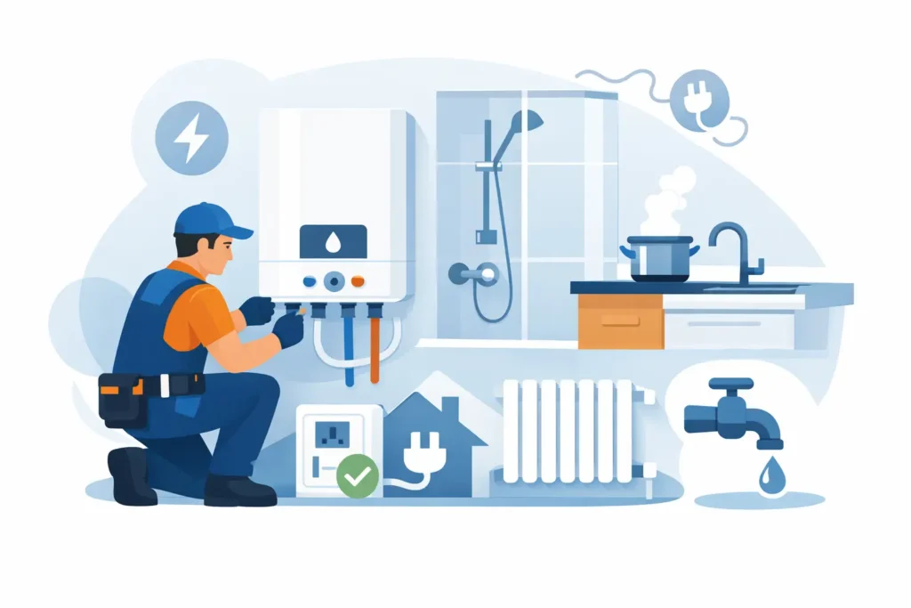 Electric Combi Boiler Installation Explained