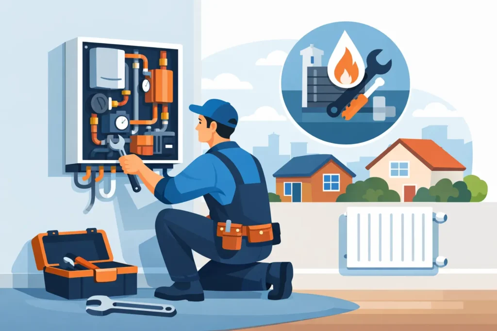 Heat Interface Unit Repair for Essex Homes