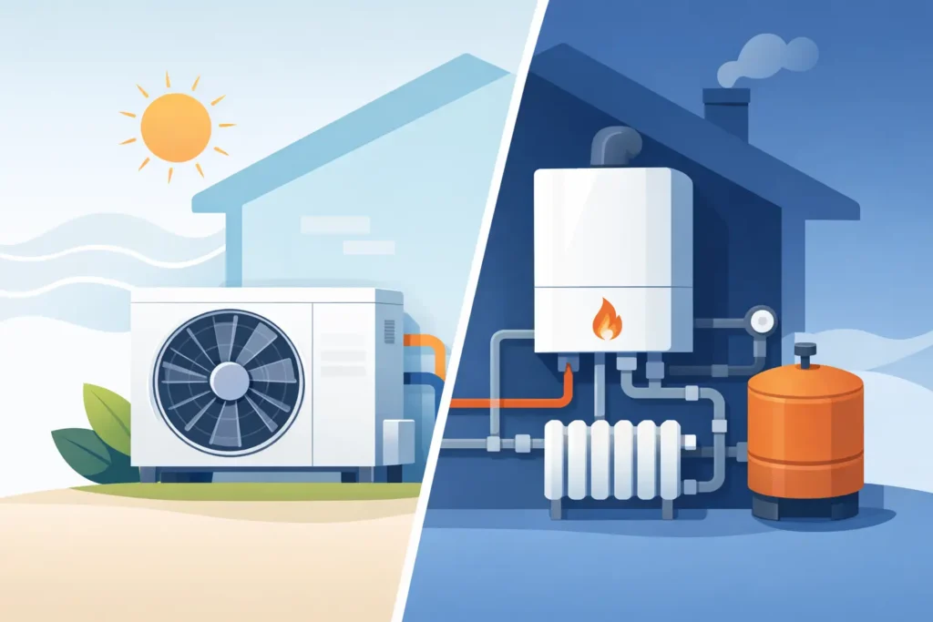 Heat Pump Versus Boiler: Which Fits?