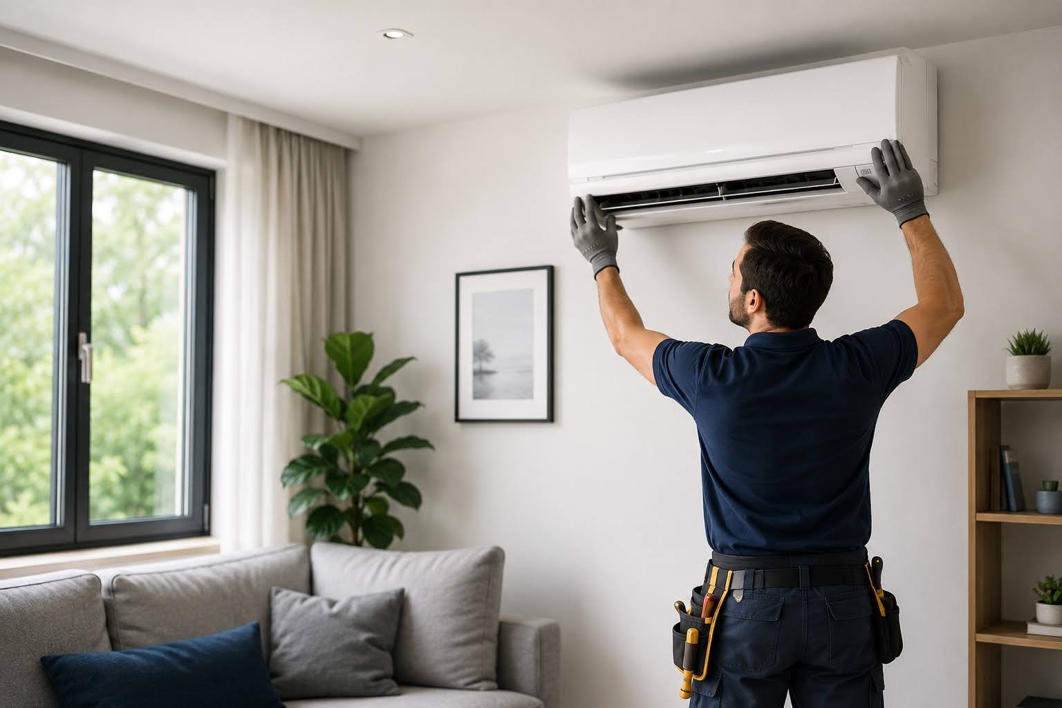 Domestic air conditioning installation in Essex