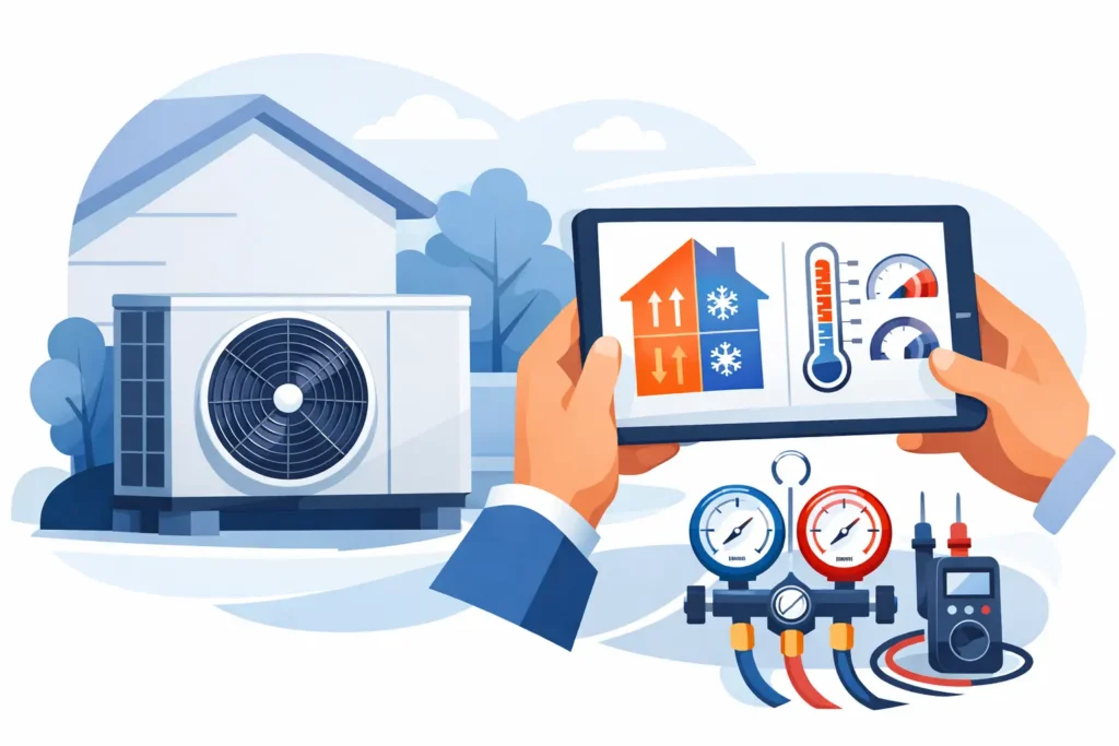 Air Source Heat Pump Diagnostics Explained