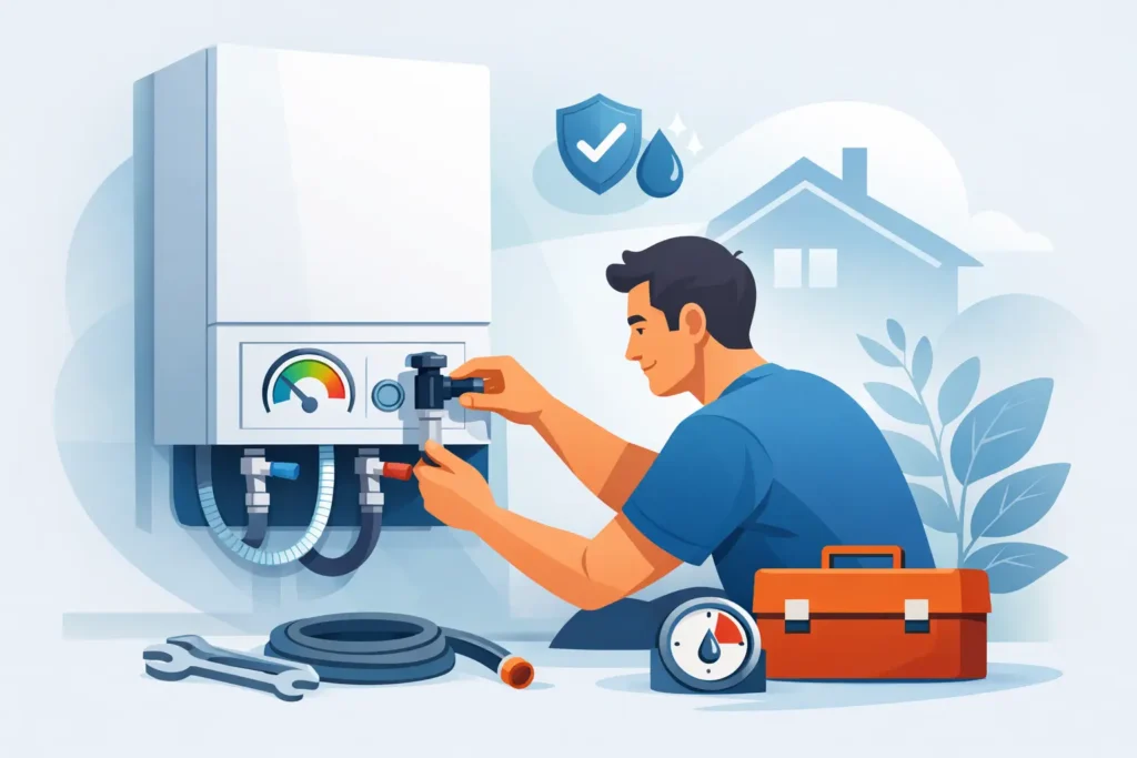 How to Repressurise a Boiler Safely at Home