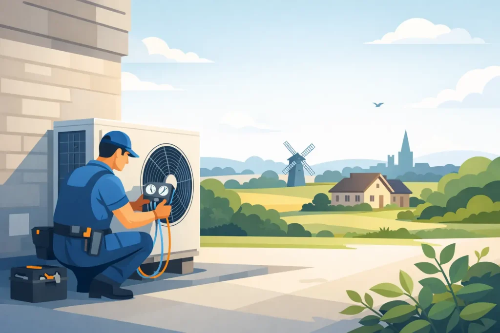 Air Source Heat Pump Service Near Me in Essex