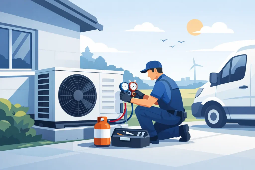 Daikin Air Source Heat Pump Repair in Essex