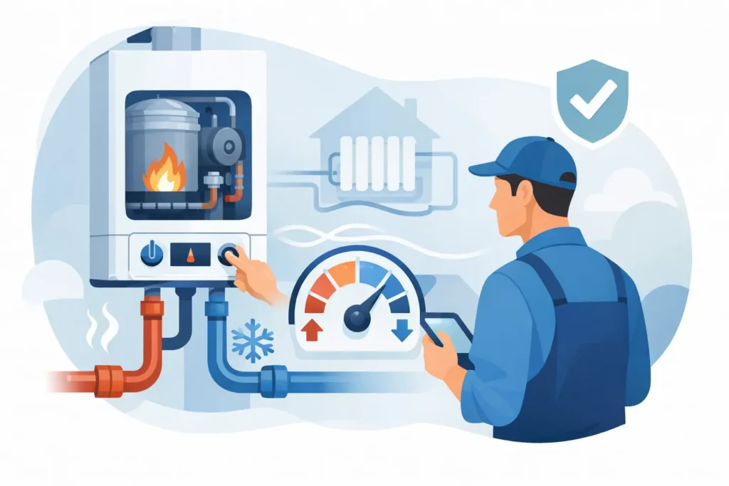 How to Improve Boiler Flow Temperature Safely